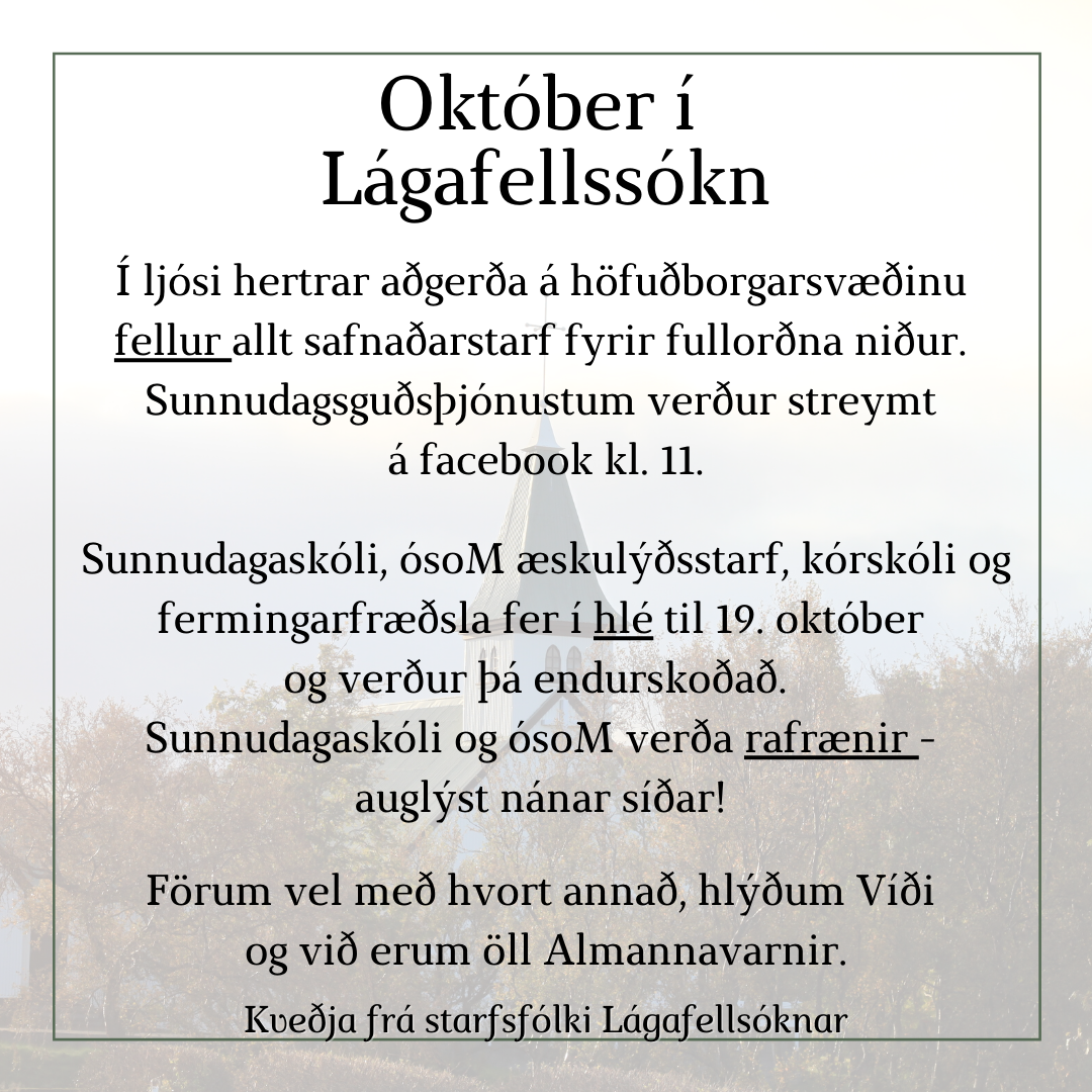 SM – Október tilkynning
