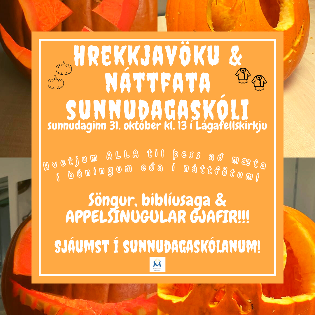 SC – sunnudagaskóli 31. október 2021