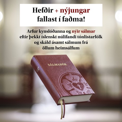 Sálmabókar auglýsing
