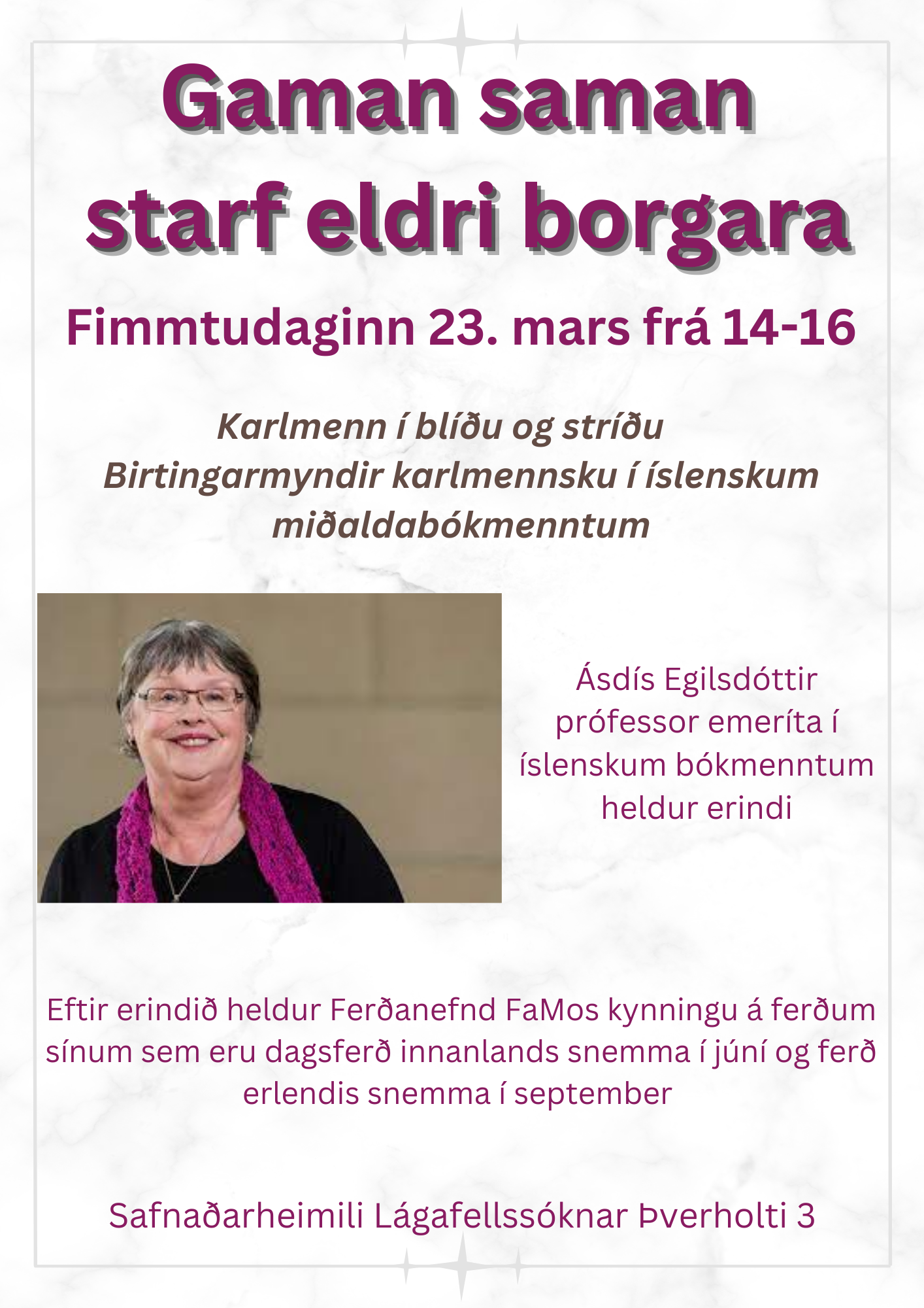 Ásdís egilsdóttir leiðrétt