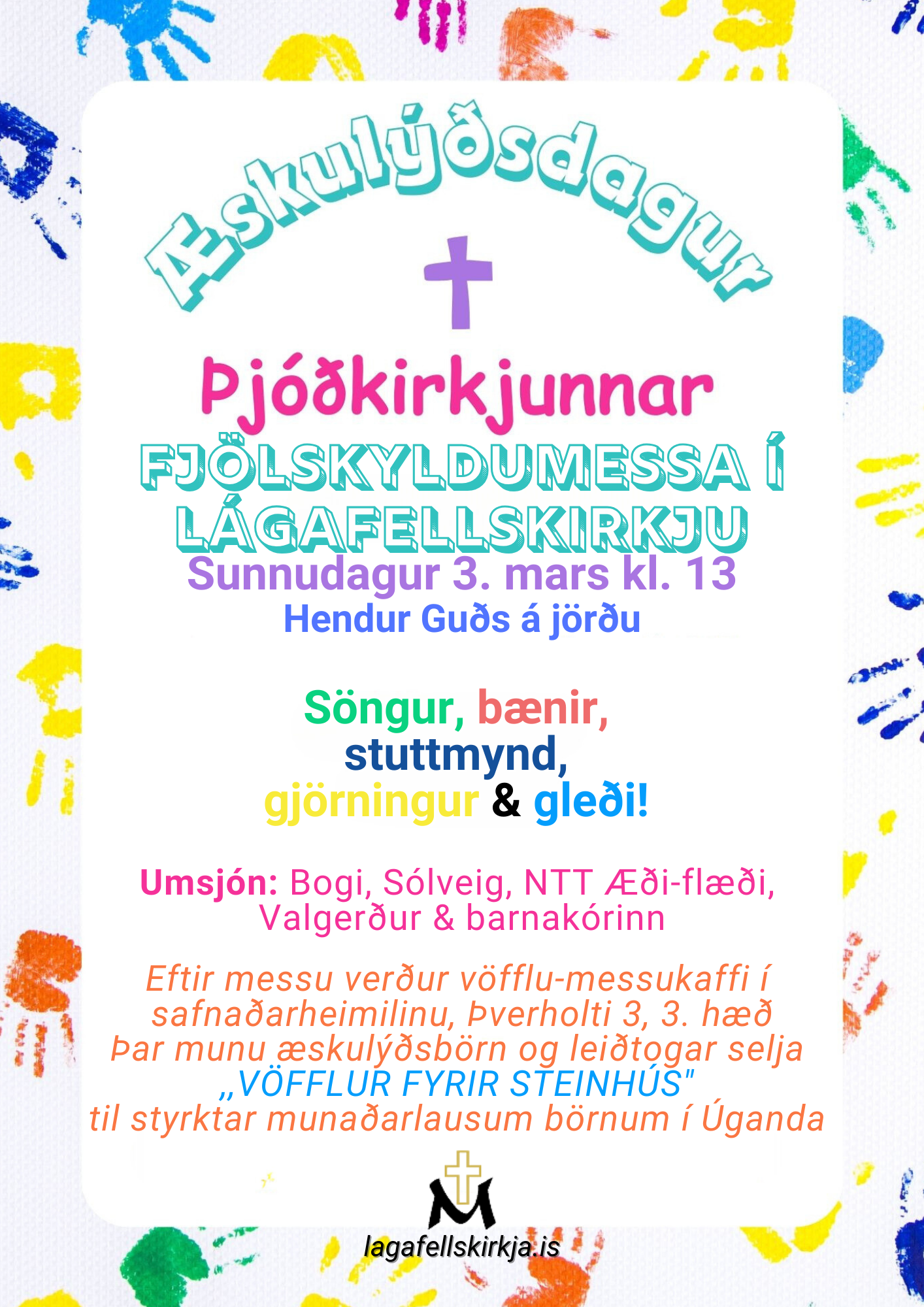 A4 – 20240303 Fjölskyldumessa í Lágafellskirkju